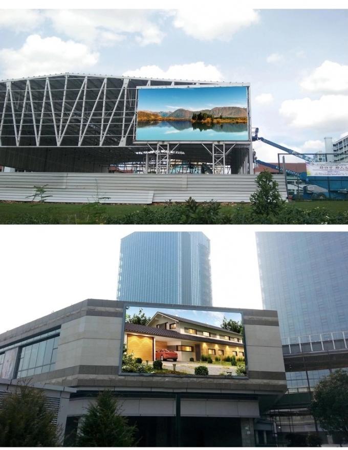 La grande armoire en aluminium extérieure p10 p8 p5 de l'écran 960x960mm extérieure a mené la technologie de Shenzhen de panneaux d'écran
